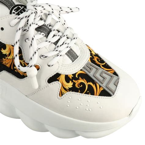 ladies versace trainers sale|versace white sneakers women.